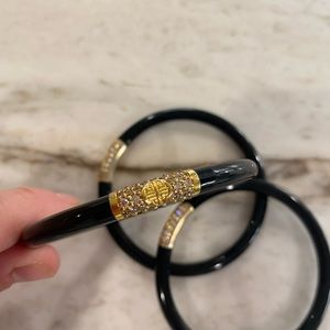 Budha Girl black bracelets Set of 3